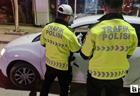 Çorum'da 100 araç denetlendi, 150 bin lira ceza yazıldı