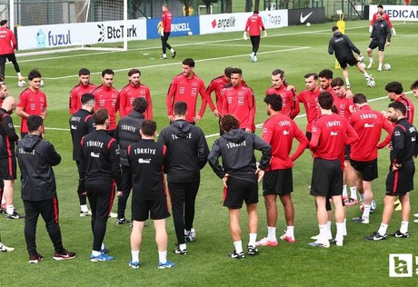 A Milli Takım, Dünya Kupası hazırlıklarına günün antrenmanıyla devam etti