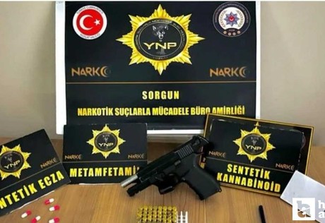 Yozgat'ta yasaklı madde operasyonu: 5 zanlı yakalandı!