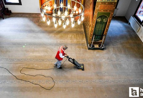 ABB bayram öncesinde ibadethanelerin temizliğini gerçekleştirdi!