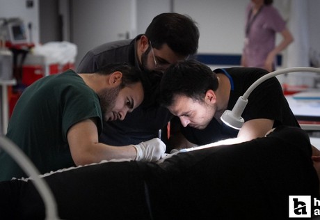 Başkentte yaralanan acemi kasaplar Şehir Hastanesi'nin aciline akın etti