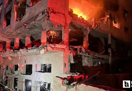 İsrail'den Gazze'ye hava saldırısı: 1 kadın hayatını kaybetti