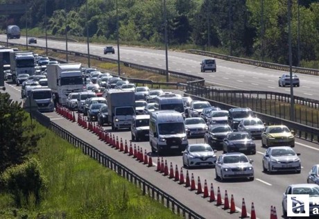 Ankaralılar dönüş yolunda: Bolu ve Düzce’de yollardaki bayram dönüşü yoğunluğu sürüyor