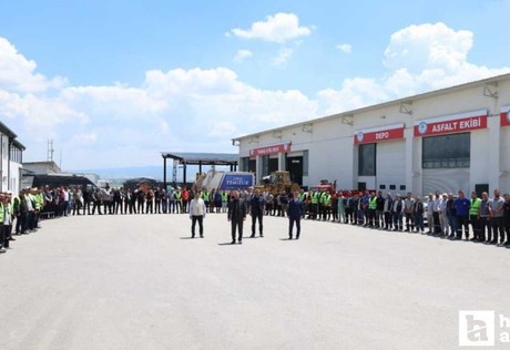 Başkan Ertuğrul Çetin, Pursaklar Belediyesi personeliyle bayramlaştı