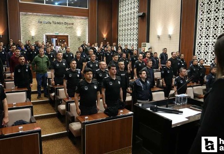 Keçiören Belediyesi Zabıtası'na mevzuat ve uygulama eğitimi verildi