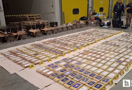 Macaristan'da tarihi operasyon: Yarım tondan fazla yasaklı madde yakalandı