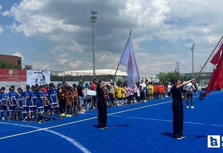 Türkiye hokeyinin kalbi olan Gölbaşı'nda 670 sporcu Türkiye Şampiyonluğu mücadelesi veriyor