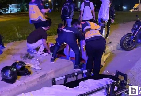 Bursa-Ankara yolunda zincirleme motosiklet kazası: 3 kişi yaralandı