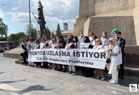 IBAN mağdurları Ulus'tan yetkililere seslenip yardım istediler
