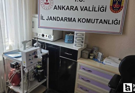Kahramankazan'da sahte diş doktoruna operasyon: 3 milyon TL'lik malzeme ele geçirildi!