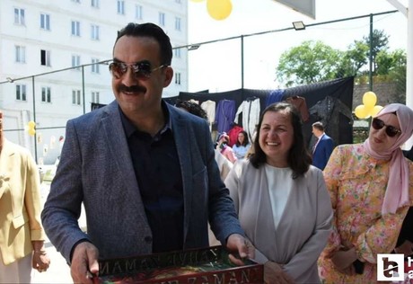 Mustafa Çelik, Saime Kadın Yurt Müdürlüğü’nü ziyaret etti