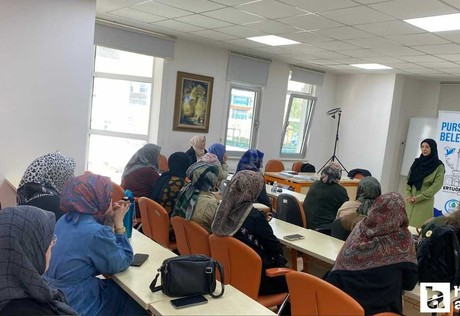 Pursaklar Belediyesi Hüma Sultan Hanımevi’nde özel söyleşi programı gerçekleştirildi!