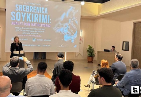 Ankara'da "Srebrenitsa soykırımı: Adalet için hatırlıyoruz" etkinliği düzenlendi