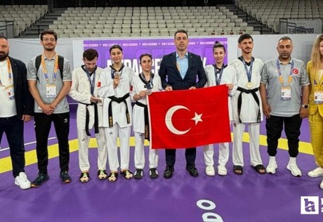 Milli tekvandocular, WT Başkanlık Kupası'nın ikinci gününde 17 madalya kazandı