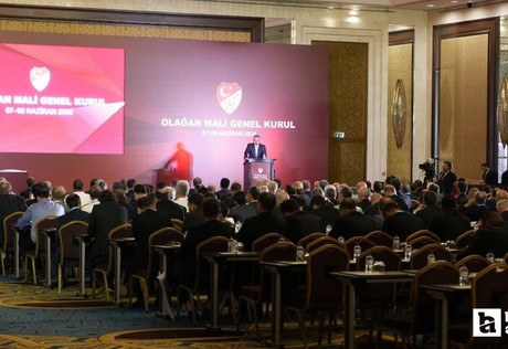 TFF'nin Olağan Mali Genel Kurulu Ankara'da yapıldı