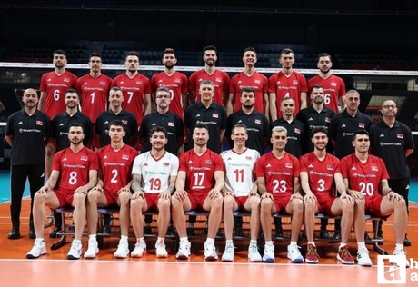 A Milli Erkek Voleybol Takımı, 3.kez Milletler Ligi'nde yer alacak