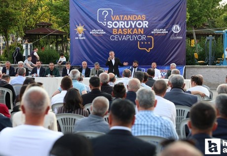 Sincan'da 'Vatandaş Soruyor, Başkan Cevaplıyor' programı düzenlendi