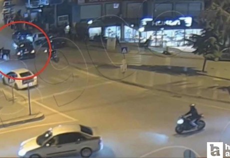 Çankırı'da aracında seyir halindeyken boğazına kek kaçan sürücüyü polisler kurtardı