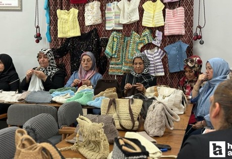 Sincan Belediyesi Hanım konaklarında kadınlar hem gelişiyor hem sosyalleşiyor