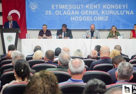 Etimesgut Kent Konseyi 25. Olağan Genel Kurulu tamamlandı