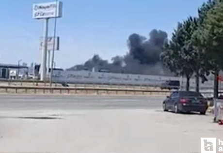 Gölbaşı'nda  son fabrika yangını: Çok sayıda itfaiye ekibi müdahale ediyor!