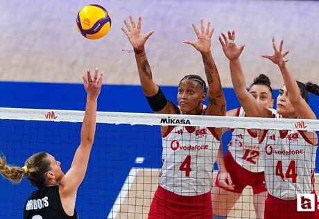 Filenin Sultanları, Ankara'da oynanan maçta Belçika'yı 3-0 ile geçti