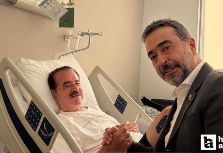 Ankara'da tedavi gören Tatlıses'e AK Parti'den 'geçmiş olsun' ziyareti