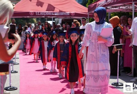 Keçiören Belediyesi Çocuk Gelişim Merkezlerinde mezuniyet coşkusu yaşandı