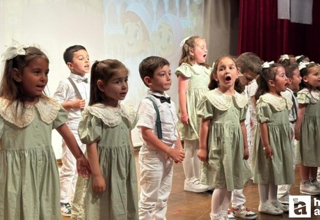 Sincan'da minikler yıl sonu gösterisi ve sergisi düzenledi!