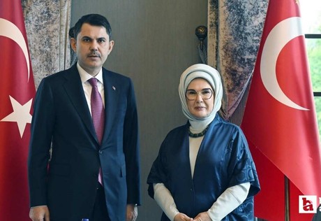 Bakan Kurum, Emine Erdoğan ile COP31 hazırlıklarını görüştü