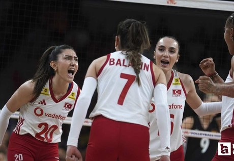 Filenin Sultanları, Ankara'da oynanan maçta Almanya'yı 3-2 ile geçti