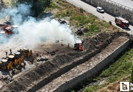 Akyurt ilçesinde konteyner aniden patladı: Faciadan kıl payı dönüldü