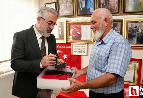 Keçiören Belediyesi'nden şehit ailelerine özel Babalar Günü ziyareti