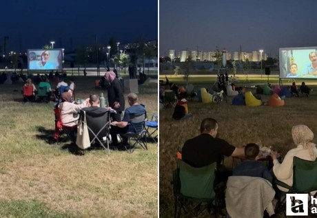 Sincan'da açık hava sineması etkinlikleri başladı