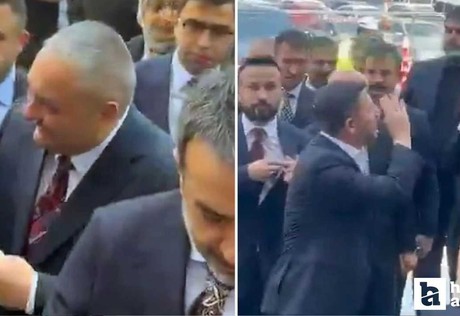 Keçiören Belediye Başkanı Özarslan AK Parti Genel Merkez binasında