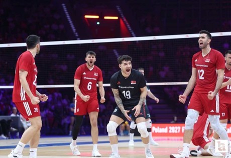 A Milli Erkek Voleybol Takımı, Arjantin'i 3-2 mağlup etti