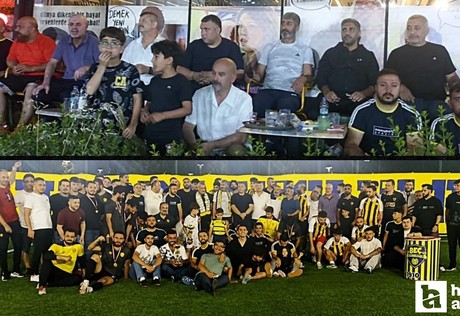 Ankaragücü taraftarlarının katıldığı “Eren ve Mert Halı Saha Turnuvası” sona erdi