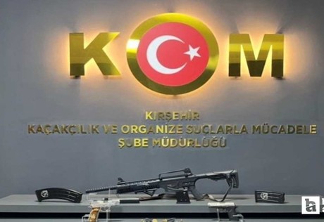 Kırşehir'de ruhsatsız silah operasyonunda yakalanan 2 şüpheli tutuklandı