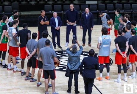 Bosna ile karşılaşacak olan A Erkek Basketbol Milli Takımımız, çalışmalarını sürdürüyor