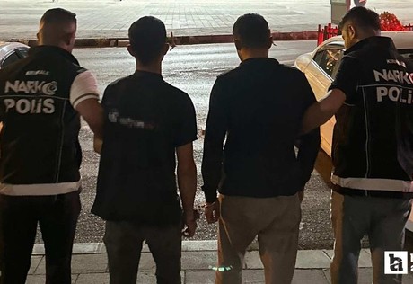 Kırıkkale'de yasaklı madde operasyonunda yakalanan 2 şüpheli tutuklandı