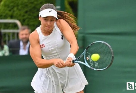 Milli tenisçi Zeynep Sönmez, Wimbledon'da çiftlerde 2-1 kaybetti