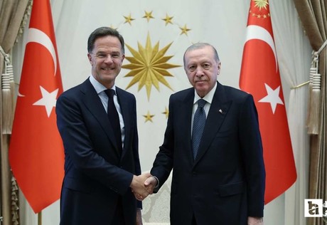 Cumhurbaşkanı Erdoğan, NATO Genel Sekreteri Rutte'yi kabul etti
