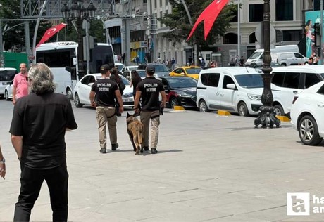 Kızılay Meydanı'nda NATO Zirvesi öncesi geniş güvenlik tedbirleri