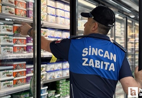 Sincan Belediyesi, market denetimlerine devam ediyor