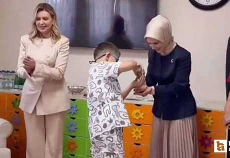 Aile Bakanı Göktaş: "Savaş mağduru çocukların yanında olmaya devam edeceğiz"