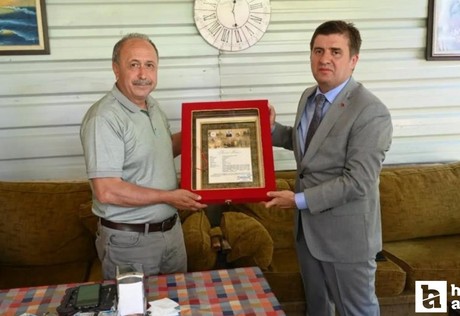 Kırıkkale'de Şehit Yusuf Ergün'ün babasına şehadet belgesi teslim edildi
