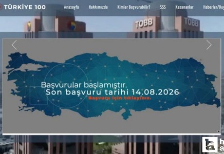 Türkiye 100 programı için başvurular 14 Ağustos tarihine kadar devam edecek!