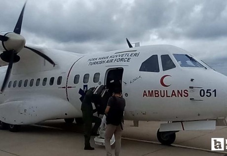 Hava Kuvvetleri'nin ambulans uçağı Samsun'dan Ankara'ya hayat taşıdı!
