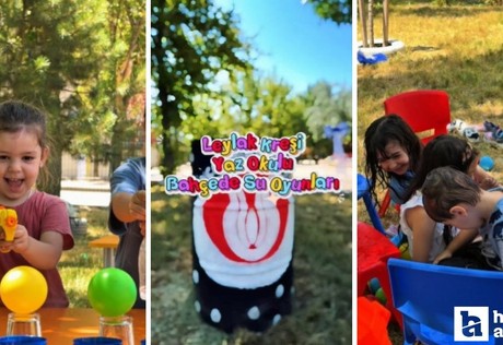 Sincan Belediyesi kreşlerinde minikler yaz okulunda eğleniyor