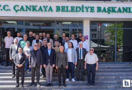 Erdal Beşikcioğlu'ndan Çankaya Belediyesi'ne dayanışma ziyareti
